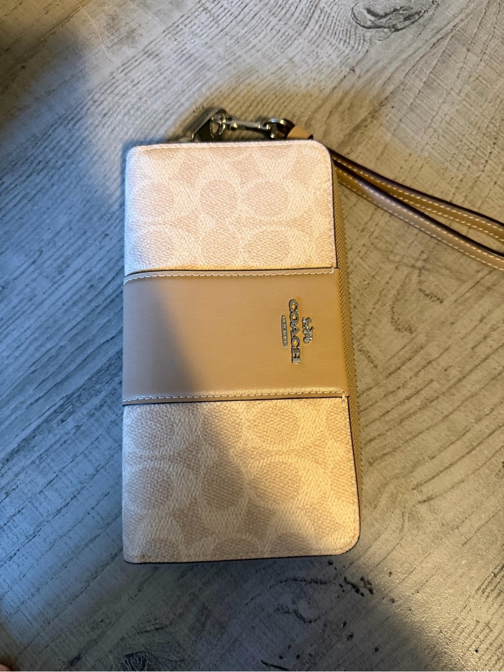 Coach Long Zip Around Wallet